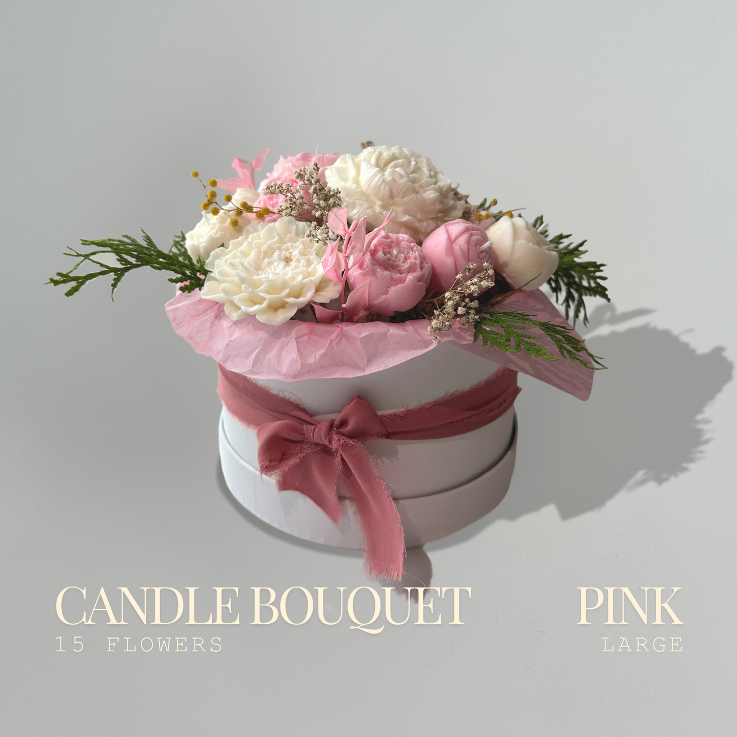Flower Candle Bouquet